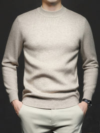 Lombard Mock Neck Knit Sweater