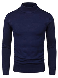 Lombard Mock Neck Knit Sweater