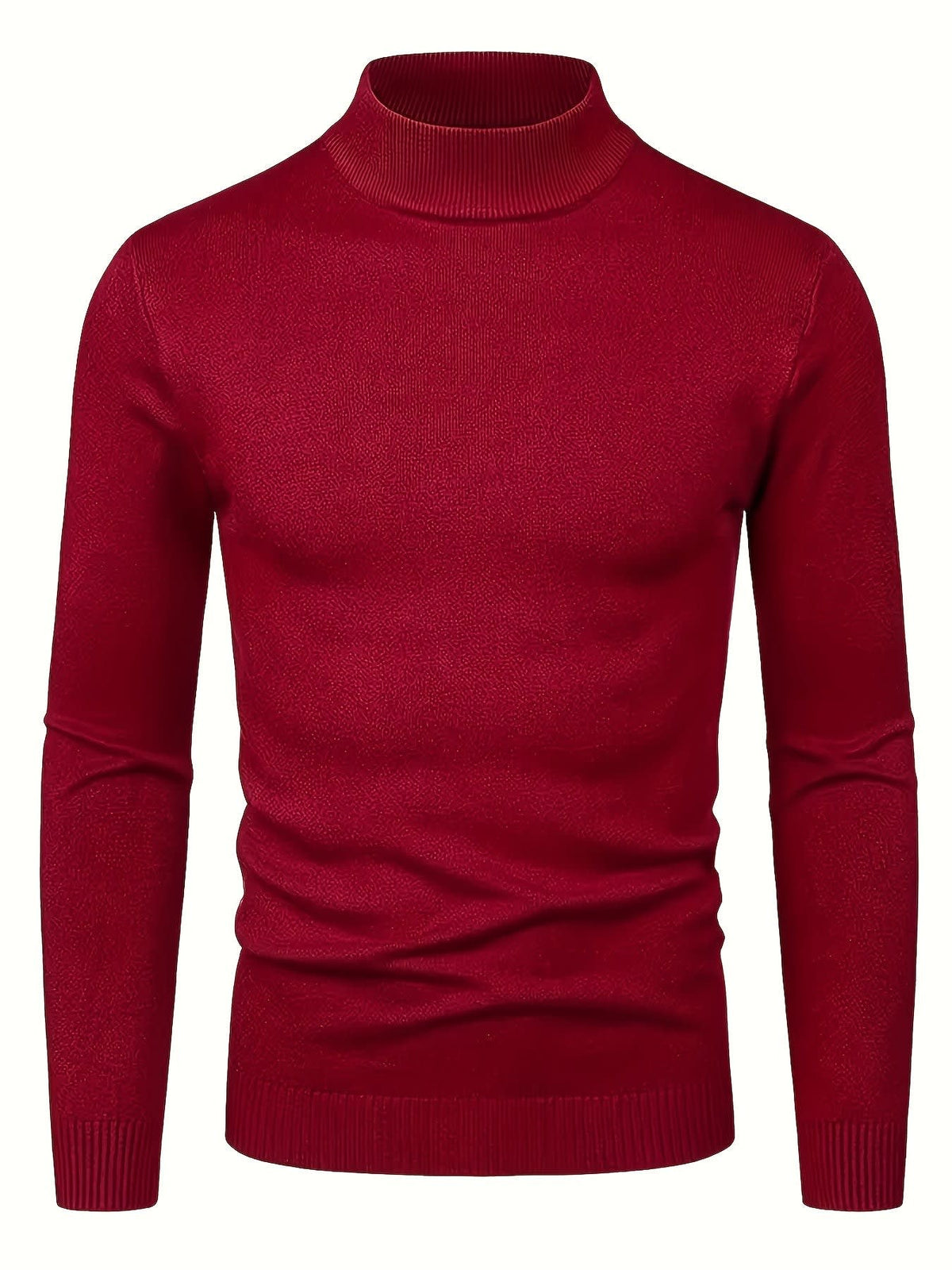 Lombard Mock Neck Knit Sweater