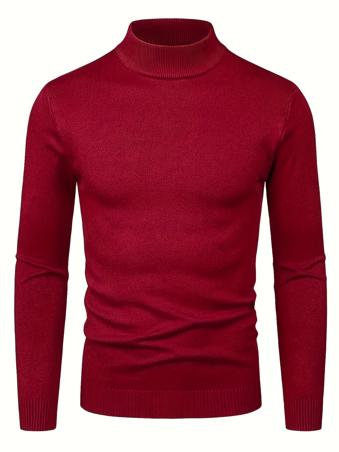 Lombard Mock Neck Knit Sweater_7