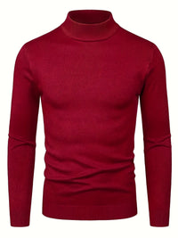 Lombard Mock Neck Knit Sweater