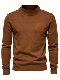 Lombard Mock Neck Knit Sweater