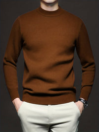 Lombard Mock Neck Knit Sweater