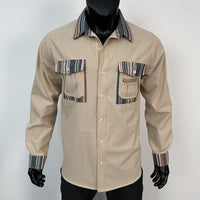Hurley Striped Trim Patch Pocket Shirt
