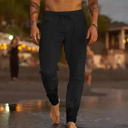 Bradley Tapered Drawstring Trousers_4