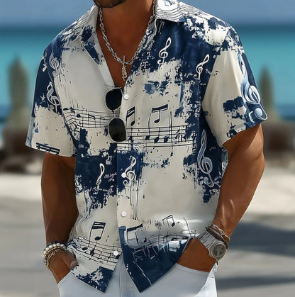 Hayden Splash Print Camp Collar Shirt_4