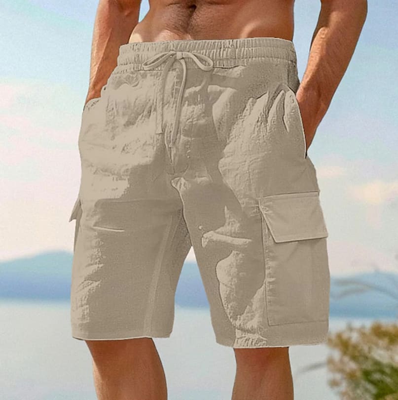 Harley Flap Pocket Cargo Shorts_3
