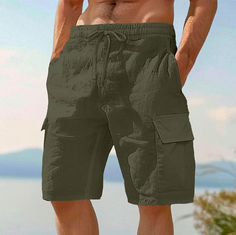 Harley Flap Pocket Cargo Shorts_4