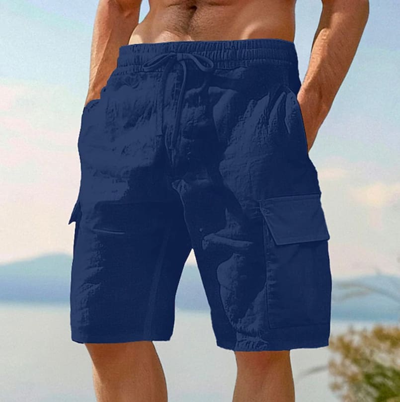 Harley Flap Pocket Cargo Shorts_5