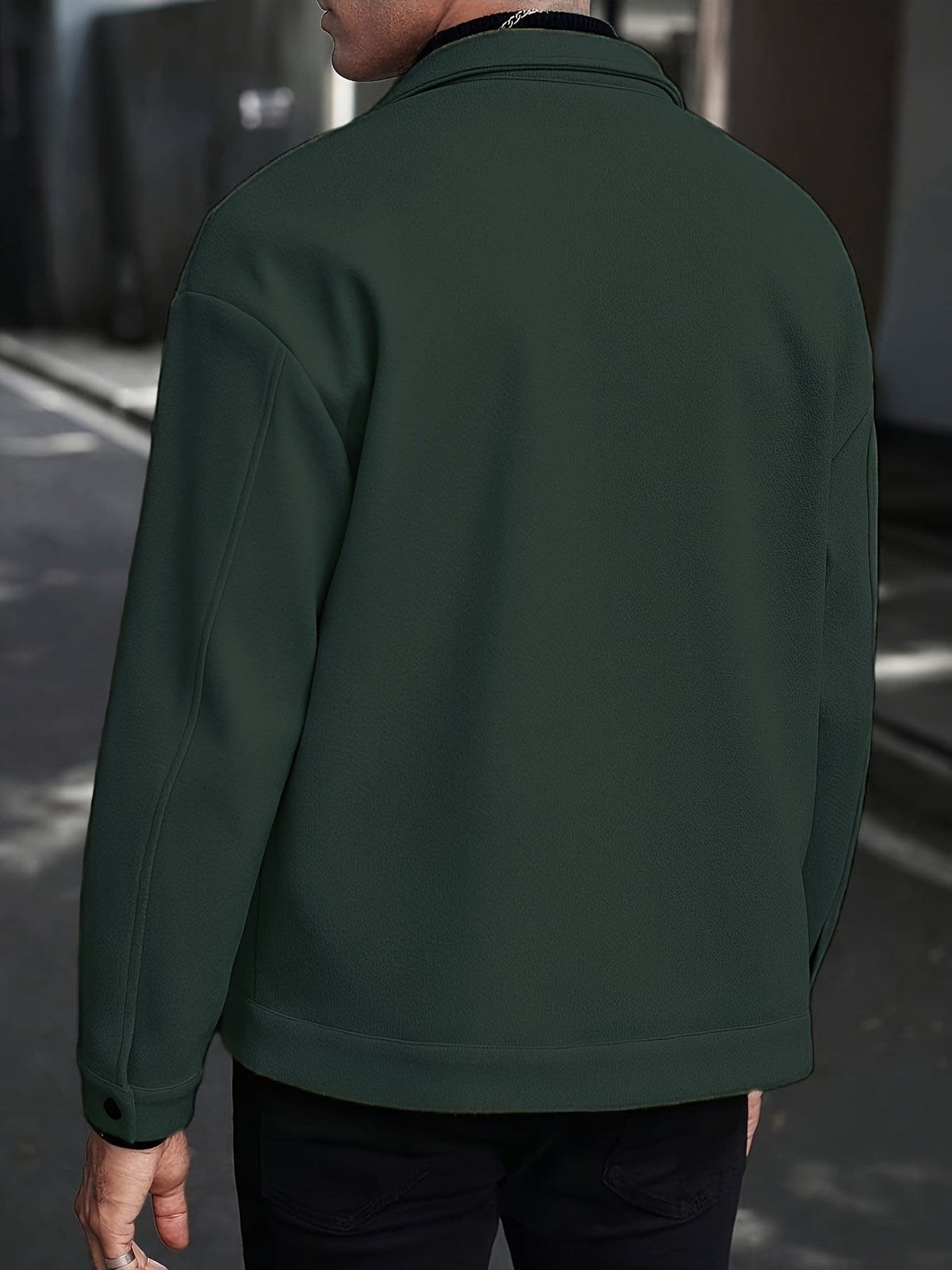 Cowan Textured Snap Front Jacket