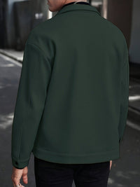Cowan Textured Snap Front Jacket