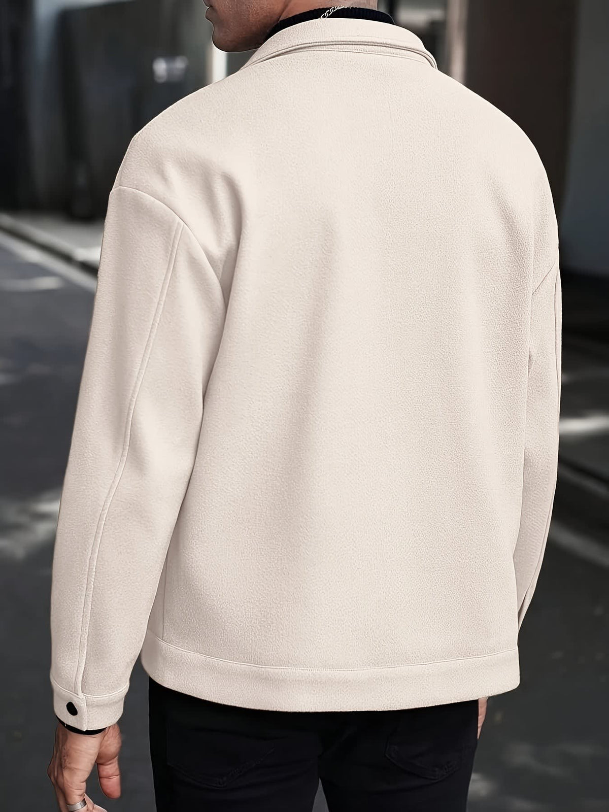 Cowan Textured Snap Front Jacket