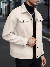 Cowan Textured Snap Front Jacket