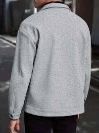 Cowan Textured Snap Front Jacket