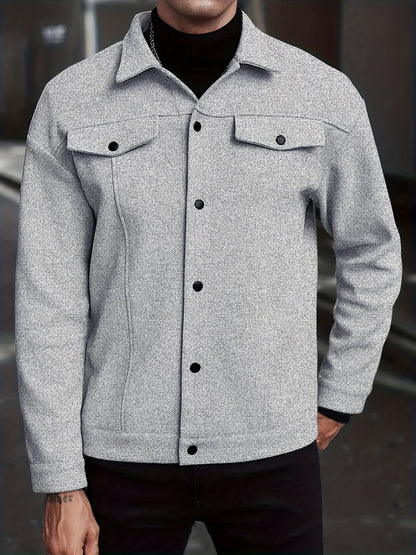 Cowan Textured Snap Front Jacket_5
