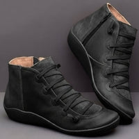 Padraig Side Zip Lace Up Ankle Boots