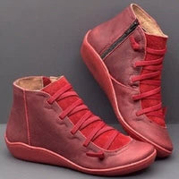 Padraig Side Zip Lace Up Ankle Boots