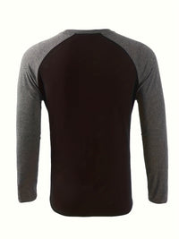 Jorgen Two Tone Raglan Long Sleeve T-Shirt
