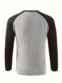 Jorgen Two Tone Raglan Long Sleeve T-Shirt