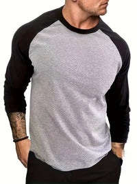 Jorgen Two Tone Raglan Long Sleeve T-Shirt