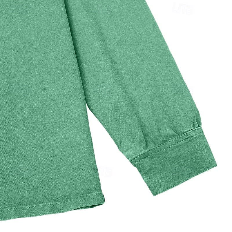 Garth Washed Half Placket Pullover Shirt_16