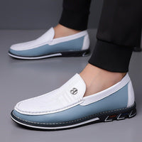 Norton Two Tone Slip On Loafers