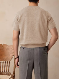 Harmon Fine Gauge Short Sleeve Knit Tee