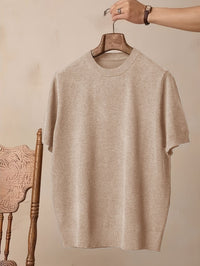 Harmon Fine Gauge Short Sleeve Knit Tee