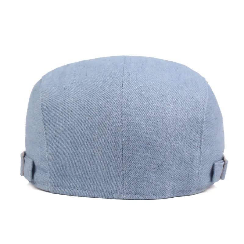 Rasmus Denim Twill Flat Cap