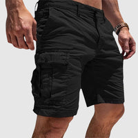 Ludlow Washed Cotton Cargo Shorts