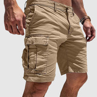 Ludlow Washed Cotton Cargo Shorts