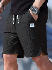 Broderick Bubble Texture Drawstring Shorts