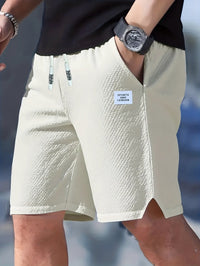Broderick Bubble Texture Drawstring Shorts