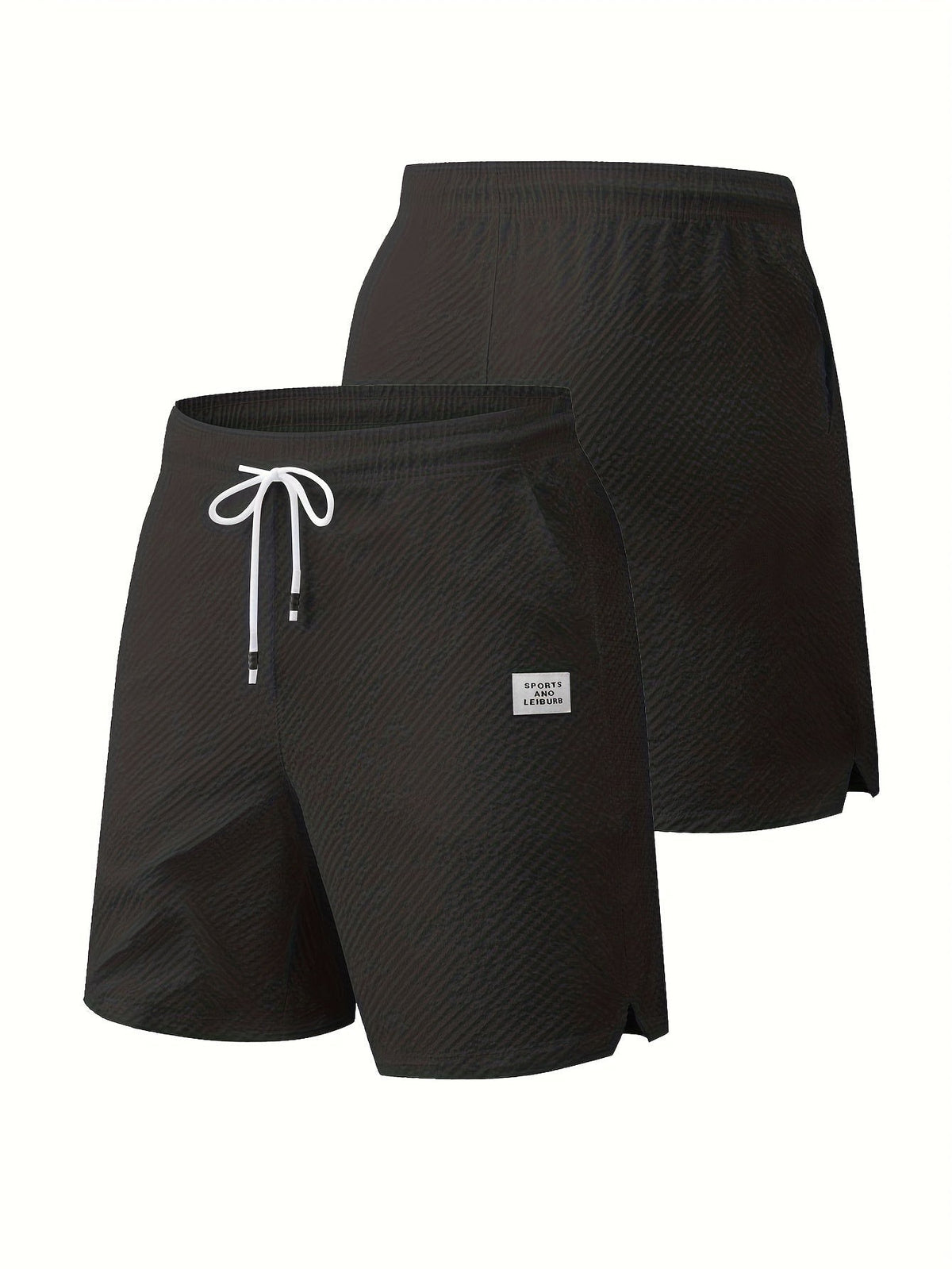 Broderick Bubble Texture Drawstring Shorts