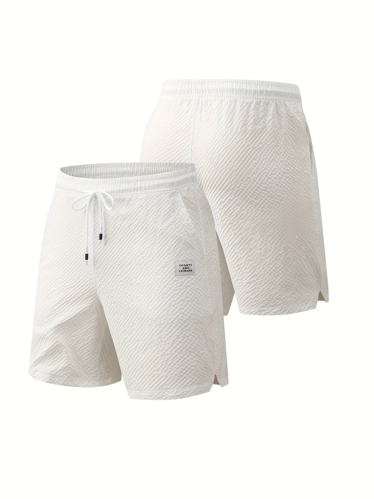 Broderick Bubble Texture Drawstring Shorts