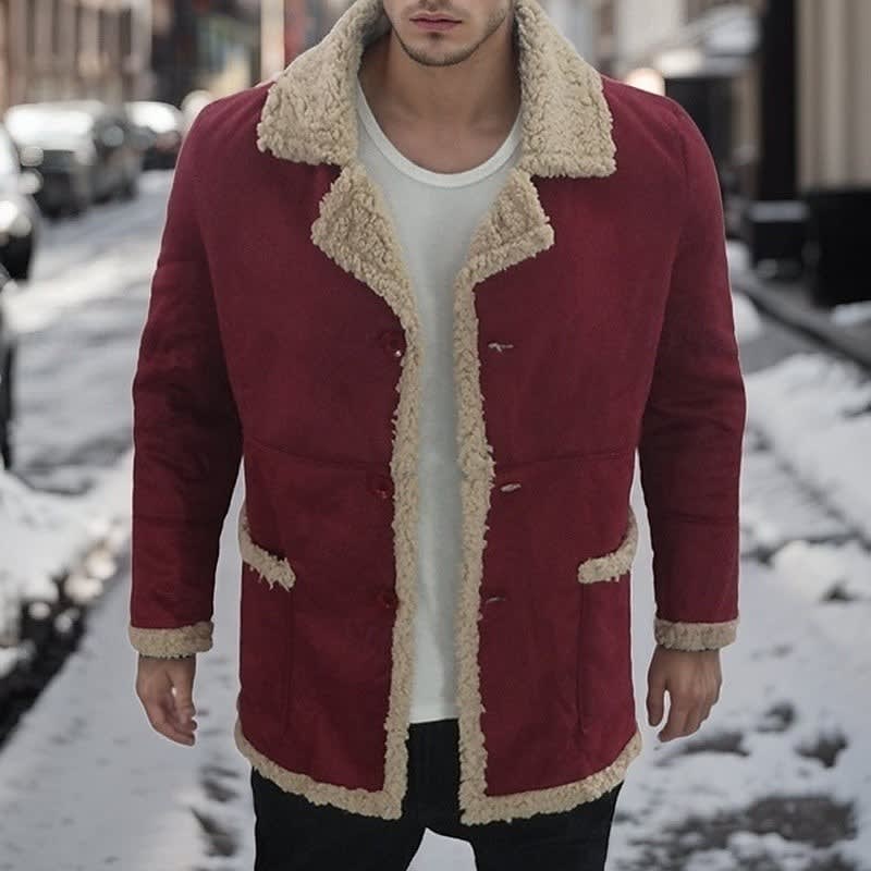 Dempsey Sherpa Lined Faux Suede Jacket