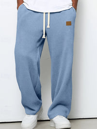 Harlow Waffle Texture Wide Leg Trousers