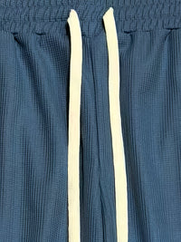 Harlow Waffle Texture Wide Leg Trousers
