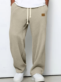 Harlow Waffle Texture Wide Leg Trousers