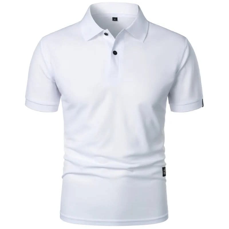 Walker Pique Texture Short Sleeve Polo