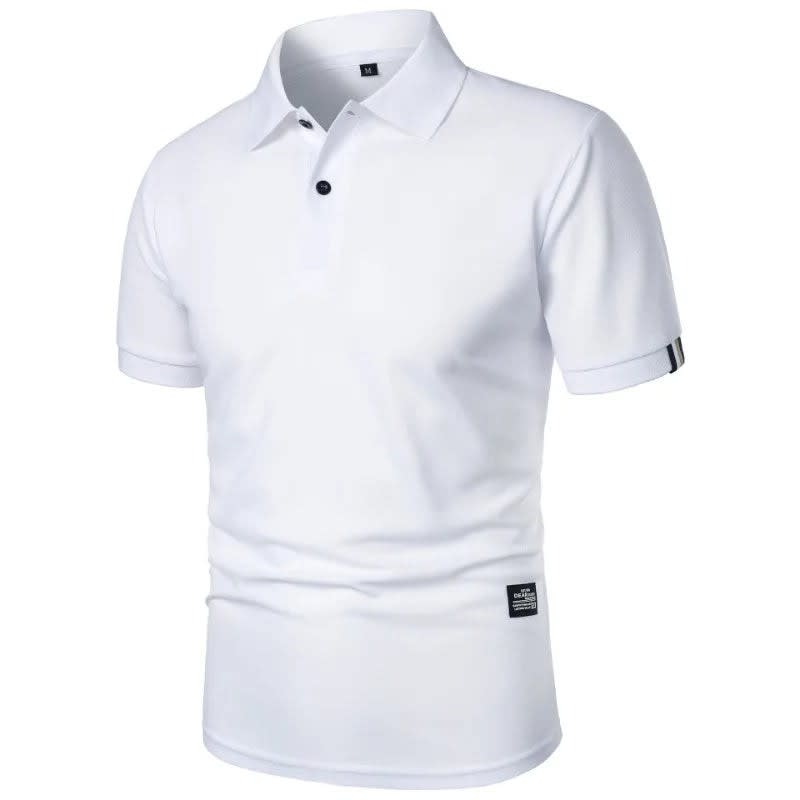 Walker Pique Texture Short Sleeve Polo