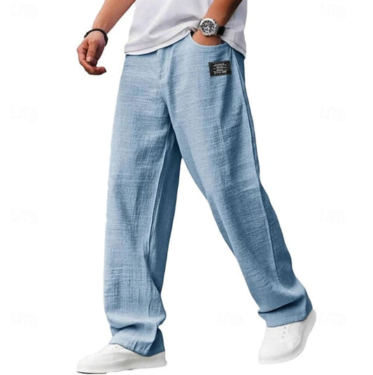Dane Crinkle Texture Wide Leg Pants_1