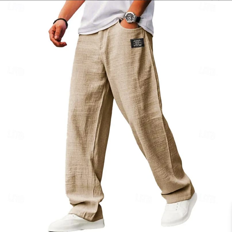 Dane Crinkle Texture Wide Leg Pants