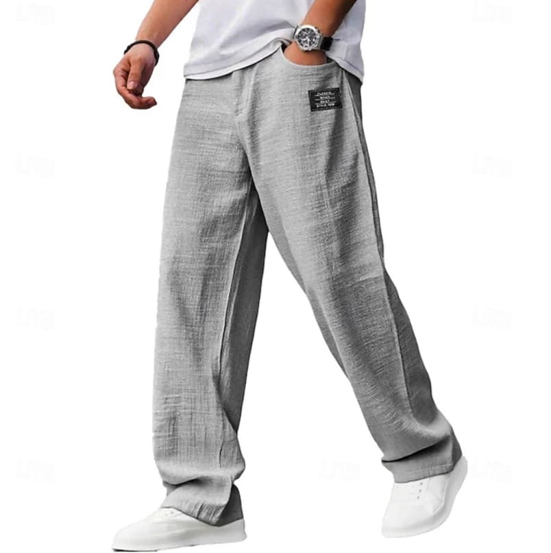 Dane Crinkle Texture Wide Leg Pants