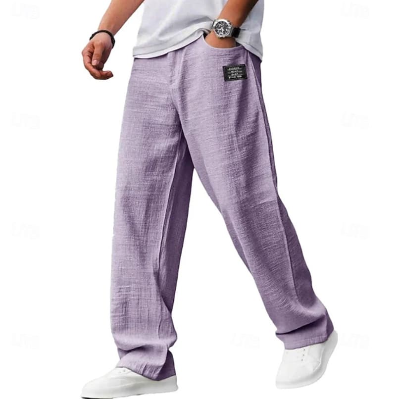 Dane Crinkle Texture Wide Leg Pants
