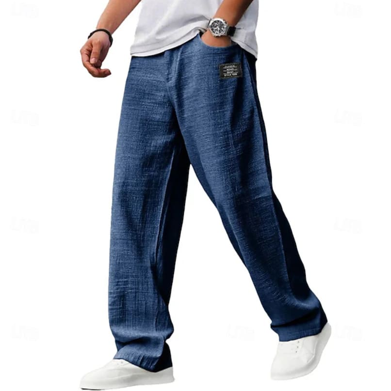 Dane Crinkle Texture Wide Leg Pants