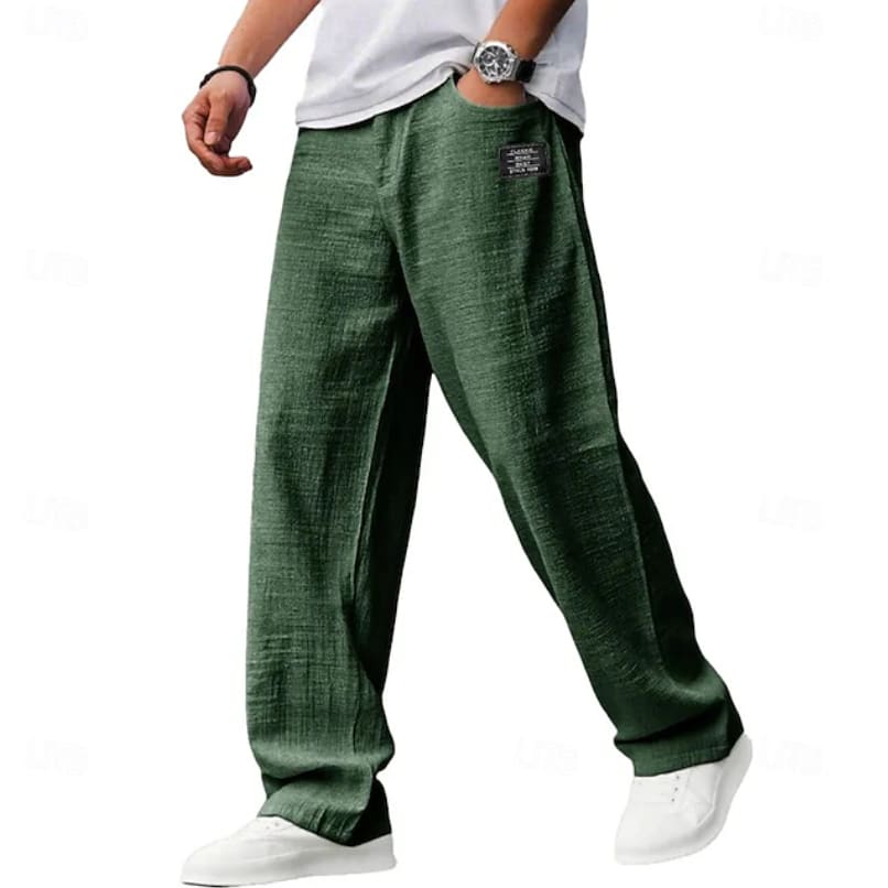 Dane Crinkle Texture Wide Leg Pants