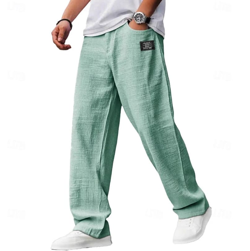 Dane Crinkle Texture Wide Leg Pants