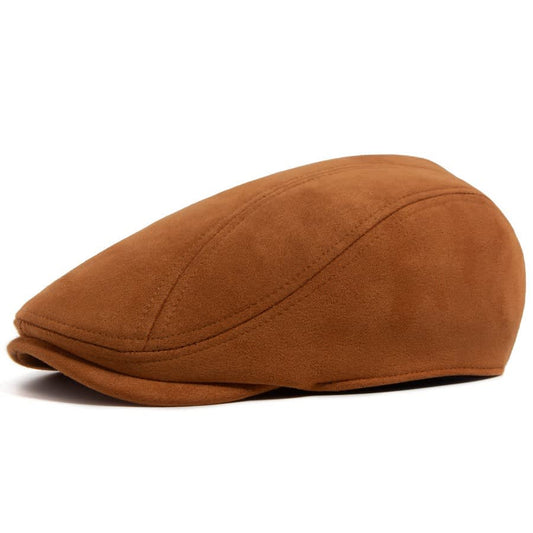 Ramiro Faux Suede Flat Cap_1