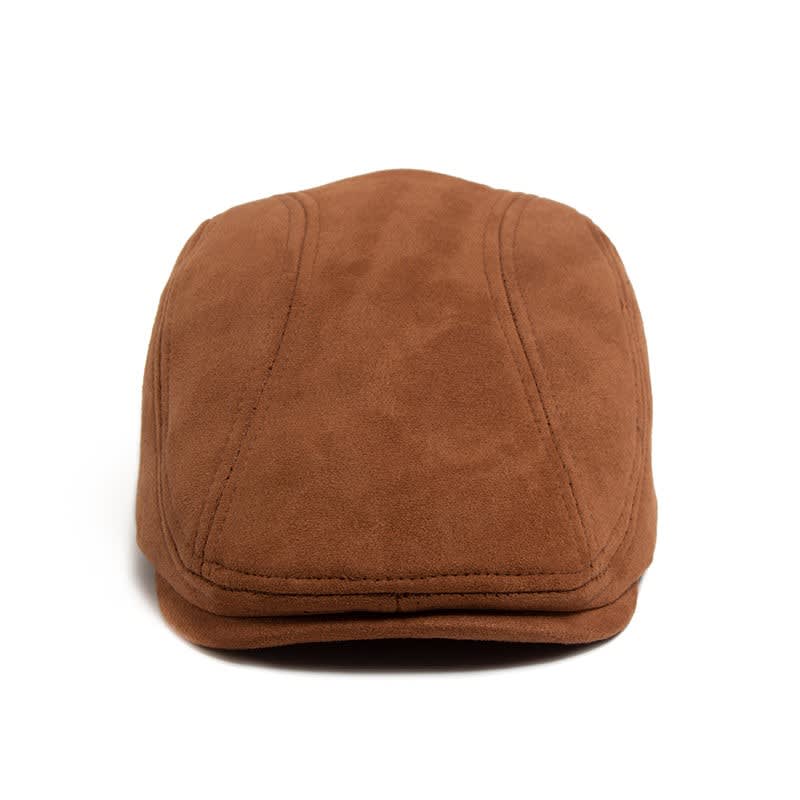 Ramiro Faux Suede Flat Cap